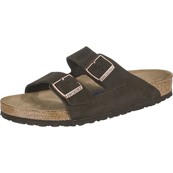 Birkenstock Arizona Weichbettung Veloursleder Pantoletten Normal