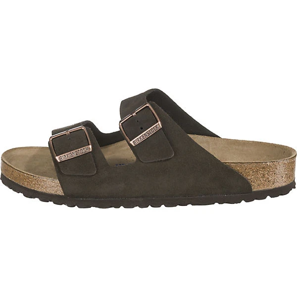 Birkenstock Arizona Weichbettung Veloursleder Pantoletten Normal – Bild 2