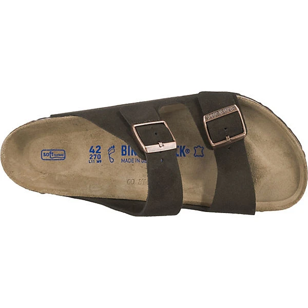 Birkenstock Arizona Weichbettung Veloursleder Pantoletten Normal – Bild 5
