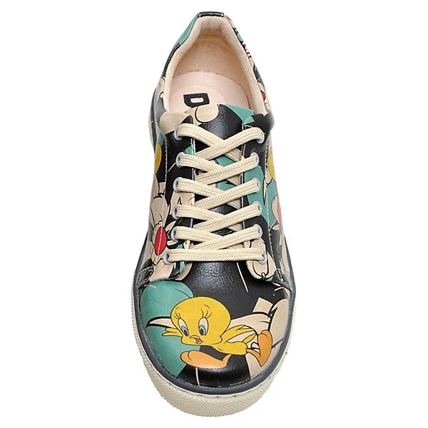 DOGO Sneaker Catch Me If You Can Tweety Sneakers Low - Mehrfarbig – Bild 5