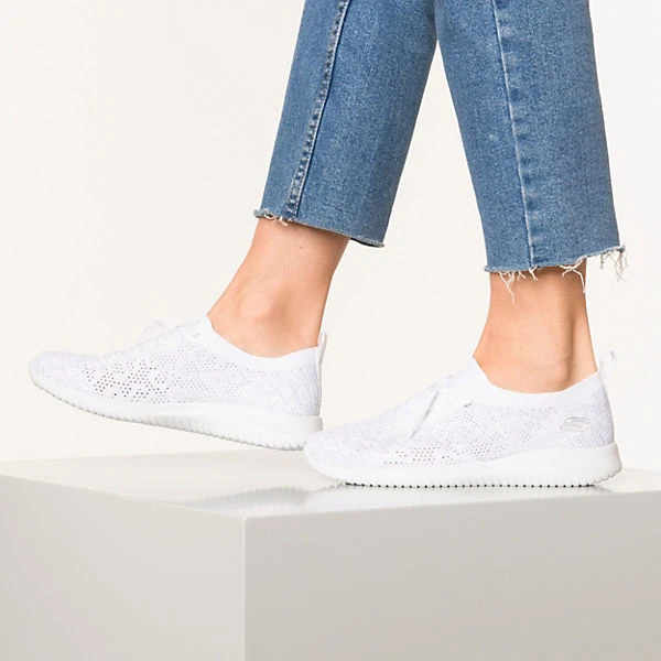 Skechers Ultra Flex Windy Sky Slip-On-Sneaker - Weiß – Bild 2