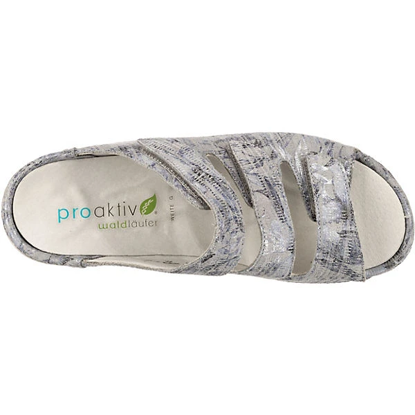 Gunna Komfort-Pantoletten - Hellblau – Bild 5