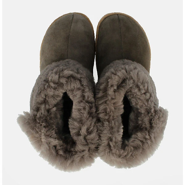 Haflinger Lemmi Lammfell Hausschuhe Stiefel Unisex – Bild 3