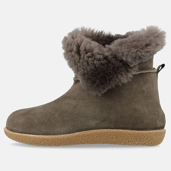 Haflinger Lemmi Lammfell Hausschuhe Stiefel Unisex – Bild 5